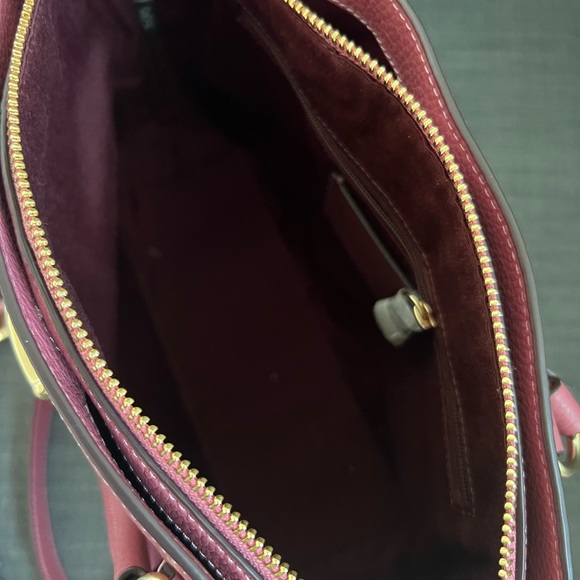 NWT COACH REMI SATCHEL HANDBAG PURSE LEATHER